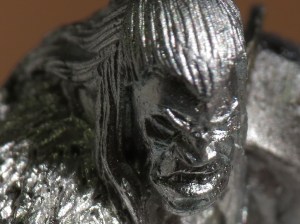 Barbarian hero details.