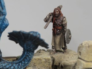 "Man! I hope blue dragons are vegetarians..."