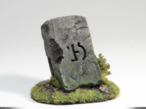 Simple game prop. About 2 inches tall.
